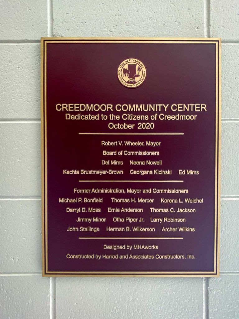 Creedmoor Community Center in Creedmoor, NC