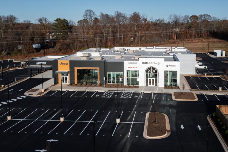 Hillsborough Chrysler Dodge Ram Jeep dealership in Hillsborough, NC