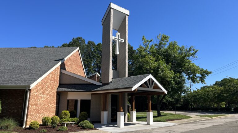 North Ridge Church Front Entrance Renovation in Raleigh, NC